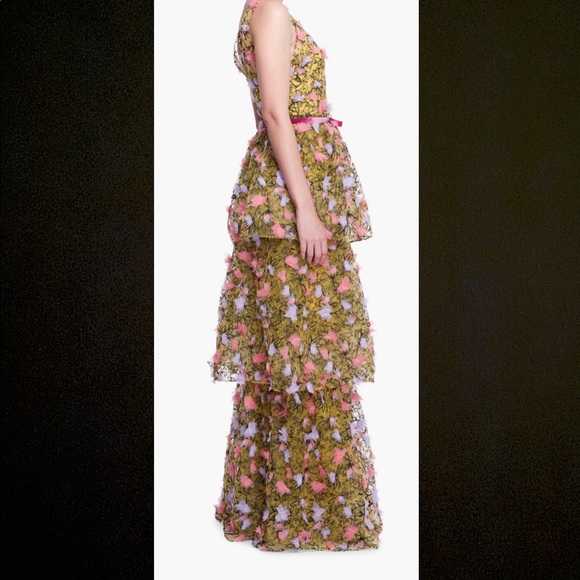 Marchesa 3-tier tulle gown - Picture 9 of 10